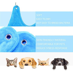 Portable Pet Dog Cat Grooming Hanging Hammock